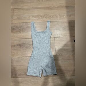 Gray Skims Romper